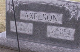 Elma J. Axelson Elma J. Axelson