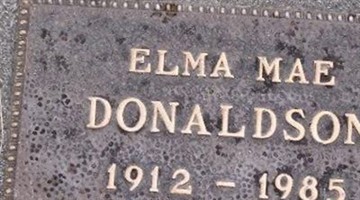 Elma Mae Donaldson Elma Mae Donaldson