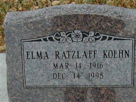 Elma Ratzlaff Koehn Elma Ratzlaff Koehn