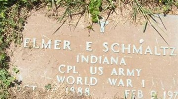 Corp Elmer Ezra Schmaltz