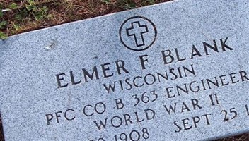 Elmer F. Blank Elmer F. Blank