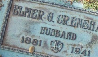 Elmer G. Crenshaw Elmer G. Crenshaw