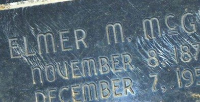 Elmer M McGee