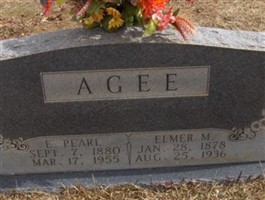 Elmer Martin Agee Elmer Martin Agee