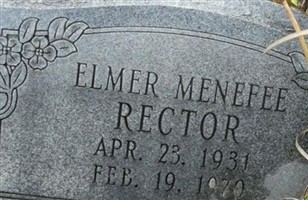 Elmer Menefee Rector Elmer Menefee Rector