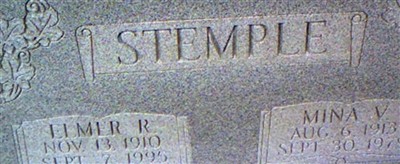 Elmer R. Stemple Elmer R. Stemple