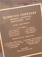 Elmwood Cemetery Bennett Addition Elmwood Cemetery Bennett Addition