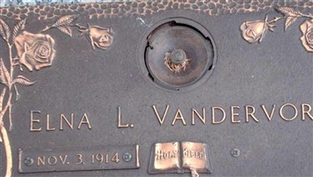 Elna L Vandervort Elna L Vandervort