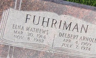 Elna Mathews Fuhriman Elna Mathews Fuhriman