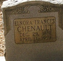 Elnora Frances Taylor Chenault Elnora Frances Taylor Chenault