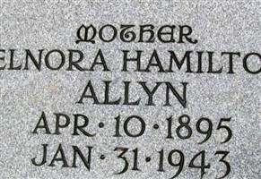 Elnora Hamilton Allyn Elnora Hamilton Allyn