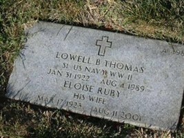 Elois Ruby Thomas Elois Ruby Thomas
