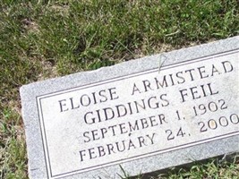 Eloise Armistead Giddiings Feil Eloise Armistead Giddiings Feil