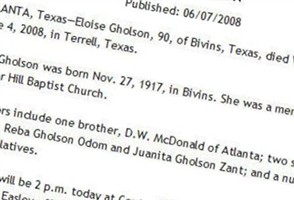 Eloise McDonald Gholson