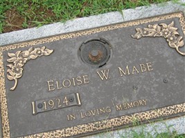 Eloise W Mabe