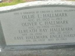Elreath Ray Hallmark Elreath Ray Hallmark
