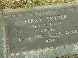 Elroy "Roy" Snyder