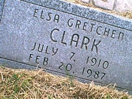 Elsa Gretchen Clark Elsa Gretchen Clark