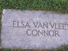 Elsa Van Vleet Connor Elsa Van Vleet Connor