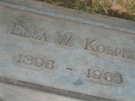 Elsa W Koepke