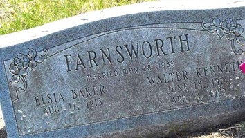 Elsia Baker Farnsworth Elsia Baker Farnsworth