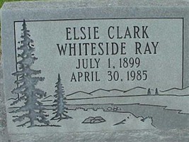 Elsie Clark Whiteside Ray Elsie Clark Whiteside Ray