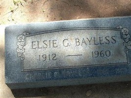 Elsie G. Bayless Elsie G. Bayless