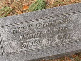 Elsie H. Fredrickson Elsie H. Fredrickson
