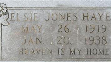 Elsie Jones Hayes