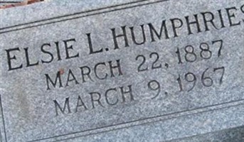 Elsie Lee Humphries Elsie Lee Humphries