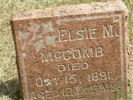 Elsie M McCOMB