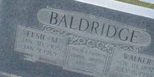 Elsie Mae Grady Baldridge