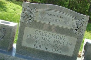 Elsie Mae Morgan Creekmore
