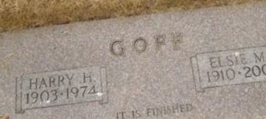 Elsie Mary Basham Goff Elsie Mary Basham Goff