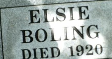 Elsie Mitchel Boling