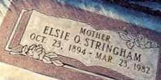 Elsie Oldroyd Stringham Elsie Oldroyd Stringham