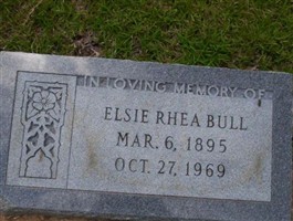 Elsie Rhea Bull Elsie Rhea Bull