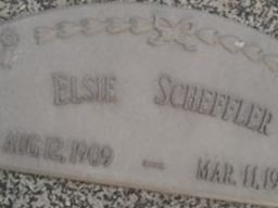 Elsie Scheffler Elsie Scheffler