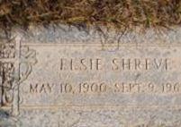 Elsie Shreve