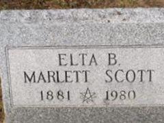 ELTA B MARLETT SCOTT