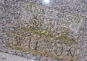 Elton F. Wilson Elton F. Wilson