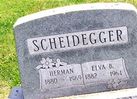 Elva B Scheidegger