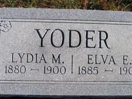 Elva E. Yoder Elva E. Yoder
