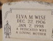 Elva Myrtle Sanders Wise Elva Myrtle Sanders Wise