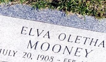 Elva Oletha Kinlaw Mooney