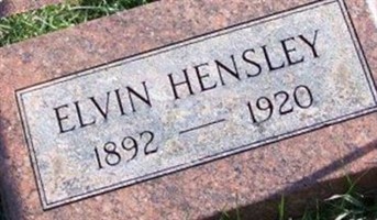 Elvin Hensley Elvin Hensley