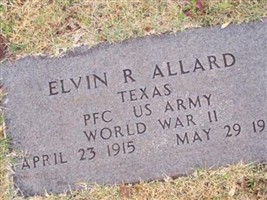 Elvin R Allard Elvin R Allard