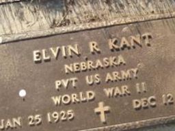 Elvin R. Kant Elvin R. Kant