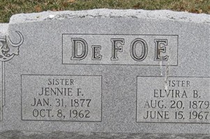 Elvira B DeFoe Elvira B DeFoe