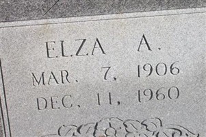 Elza A Upshaw Rush